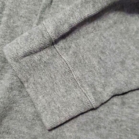 Polo Ralph Lauren Heather Gray Pony Logo Quarter Zip Pullover Windbreaker Jacket - Picture 8 of 11